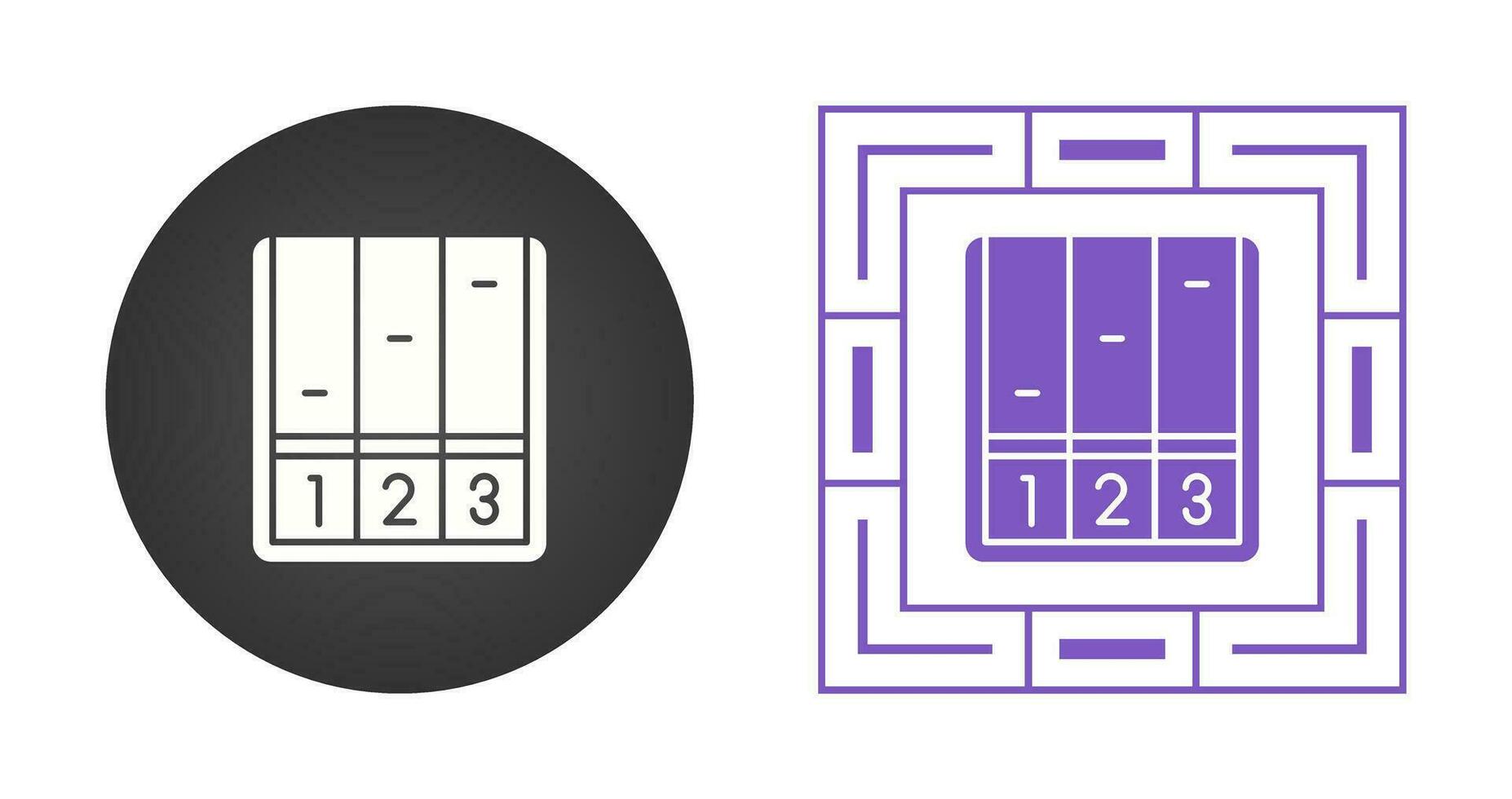 Running Track Vector Icon