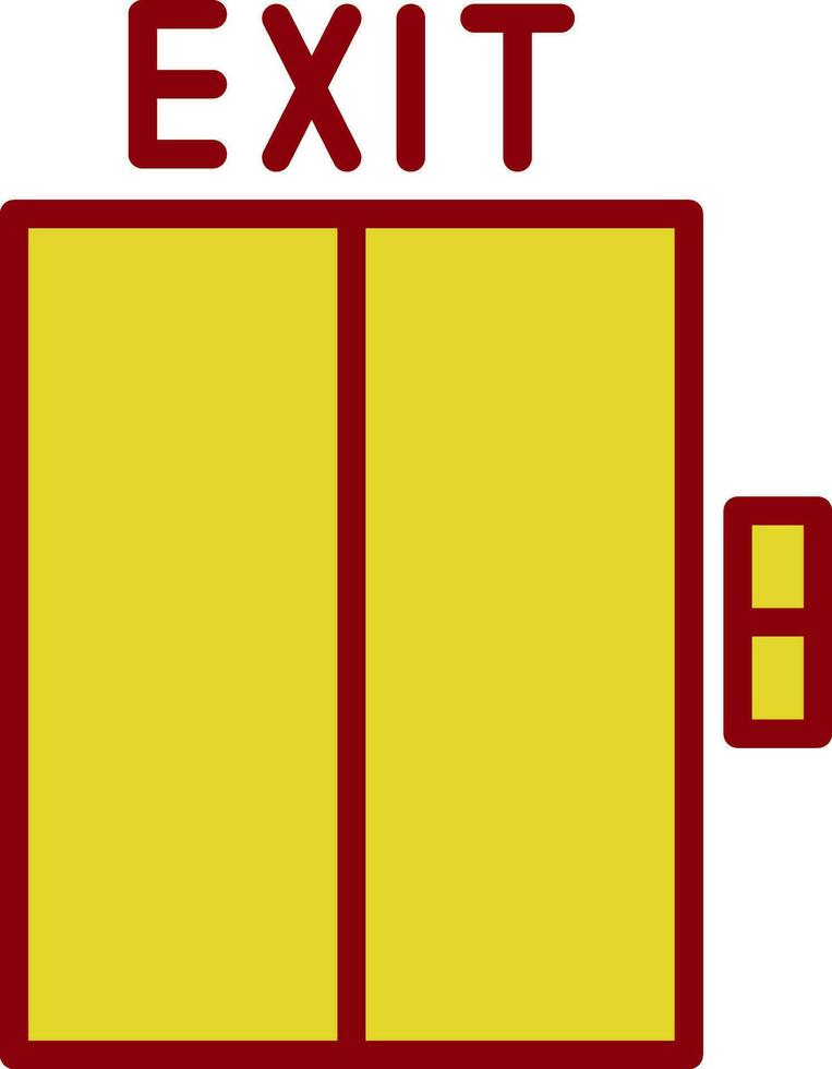Exit Vector Icon Design
