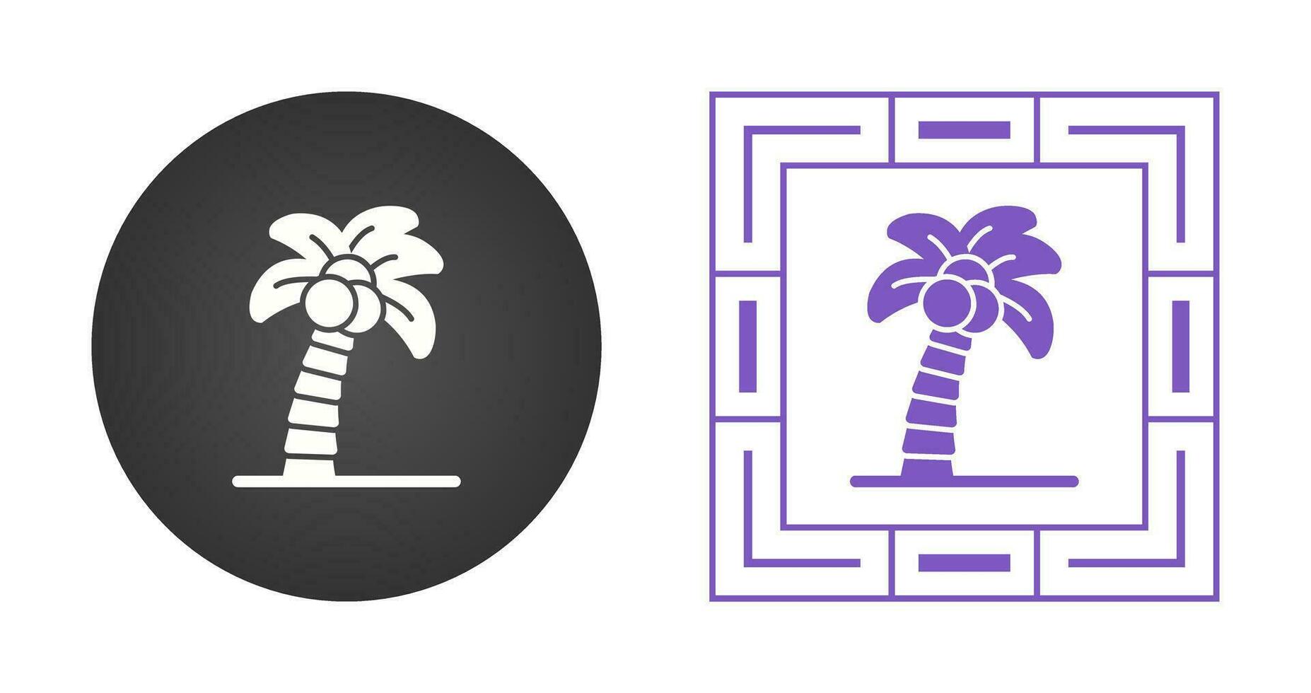 Palm Tree Vector Icon