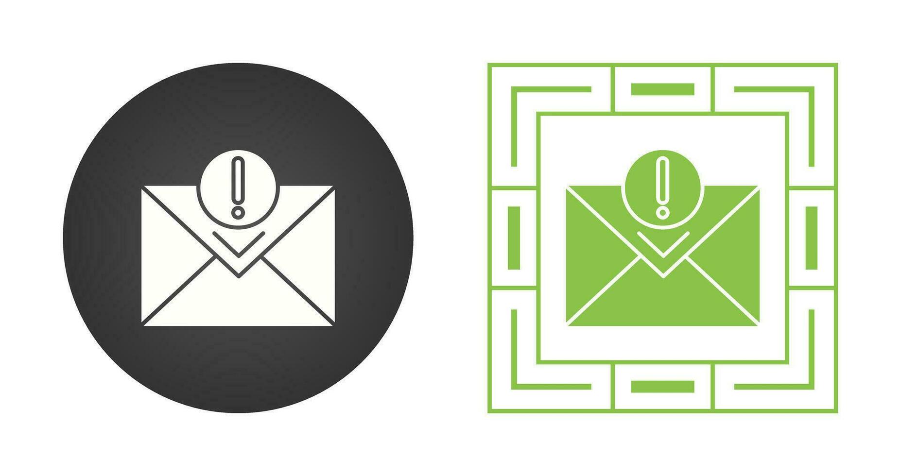 Urgent Mail Vector Icon