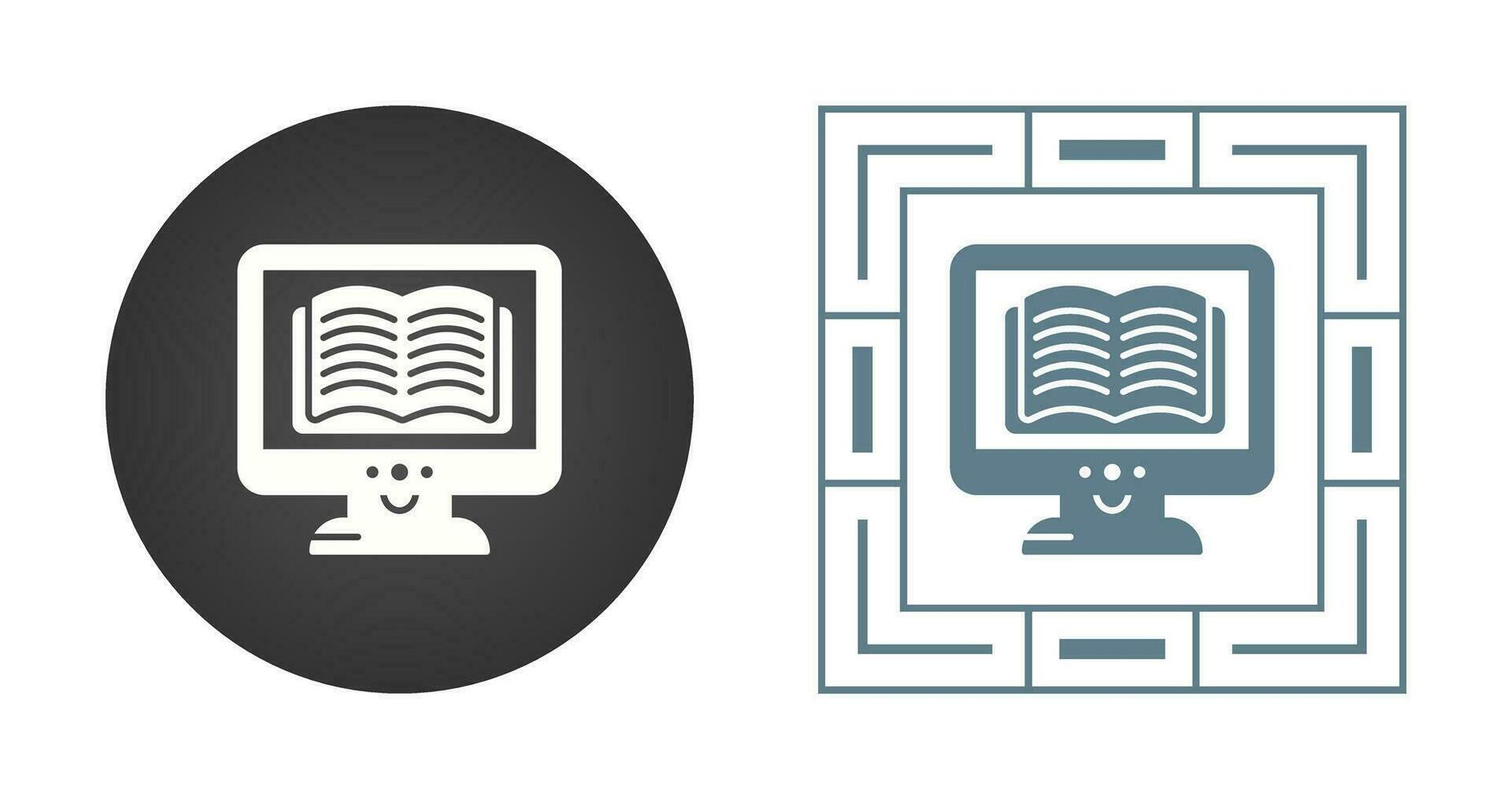 Ebook Lcd Vector Icon