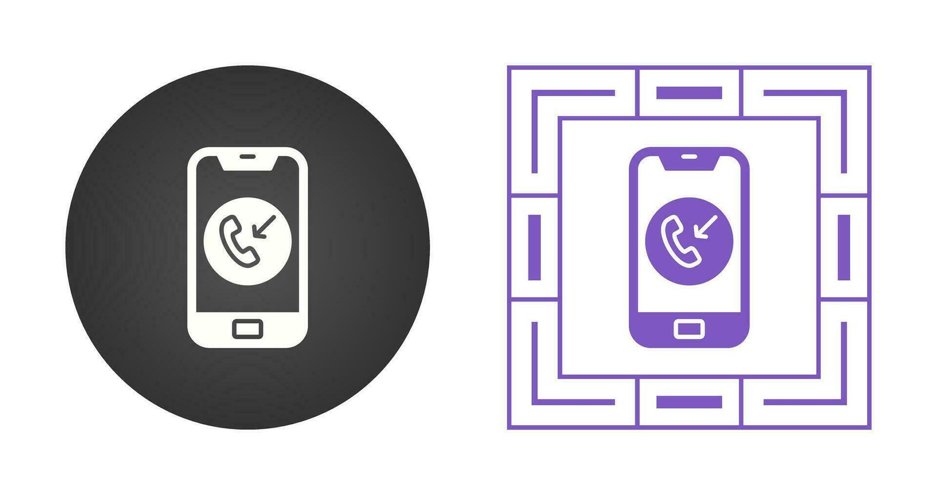 Incoming Call Vector Icon