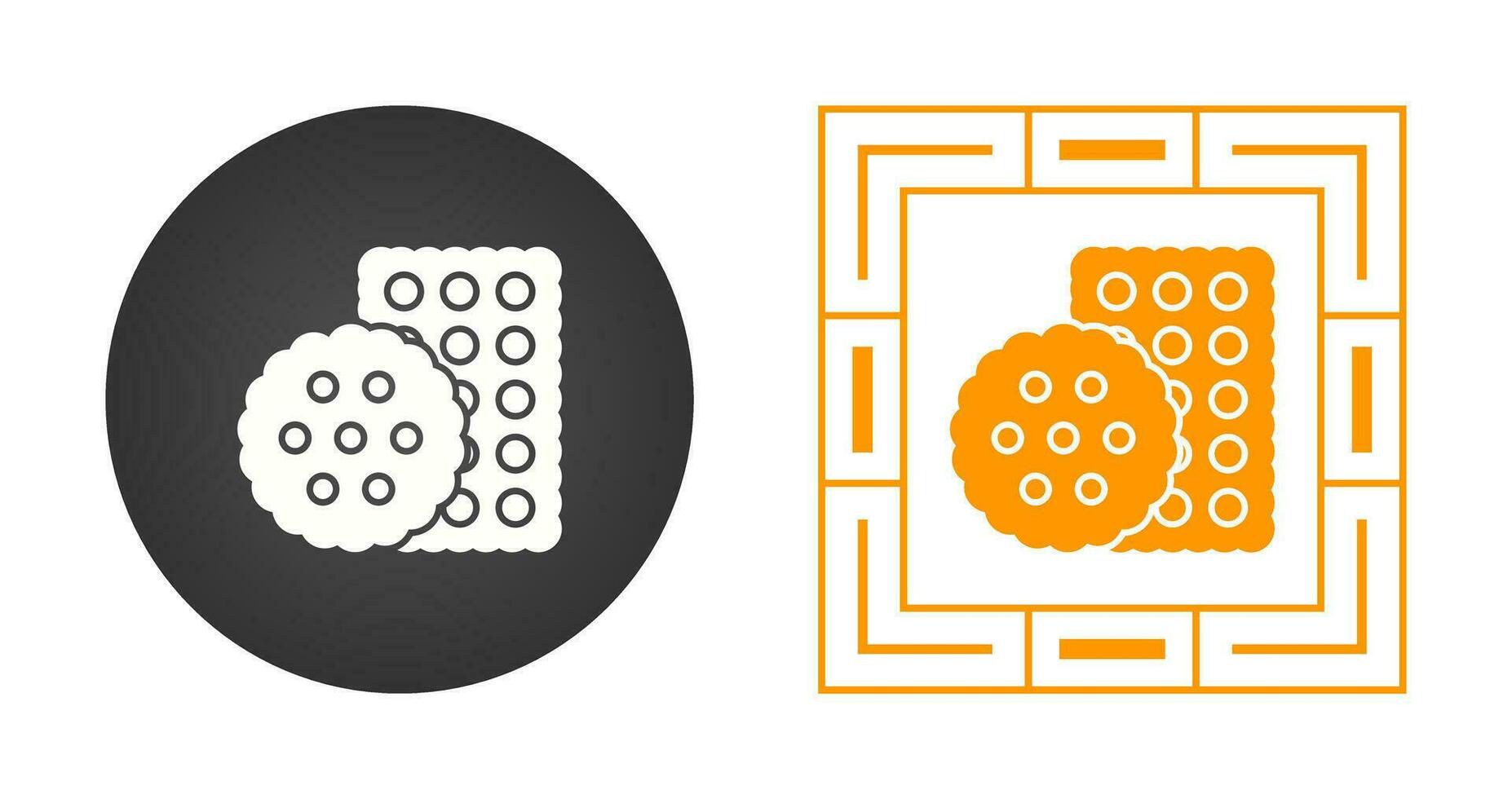Biscuit Vector Icon