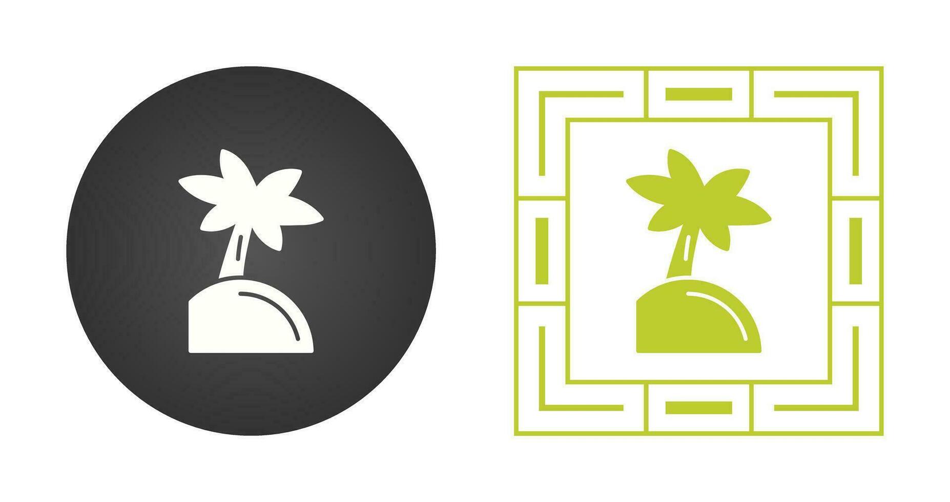 Palm Tree Vector Icon