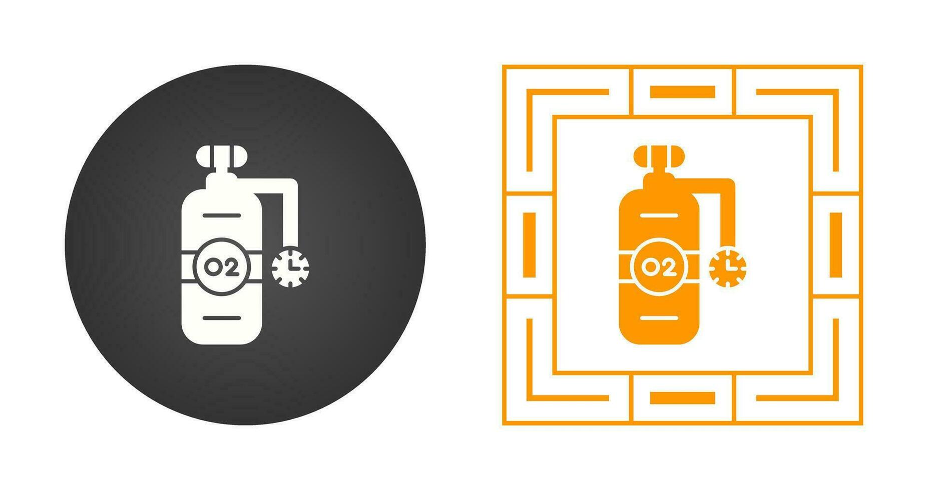 Oxygen Tank Vector Icon
