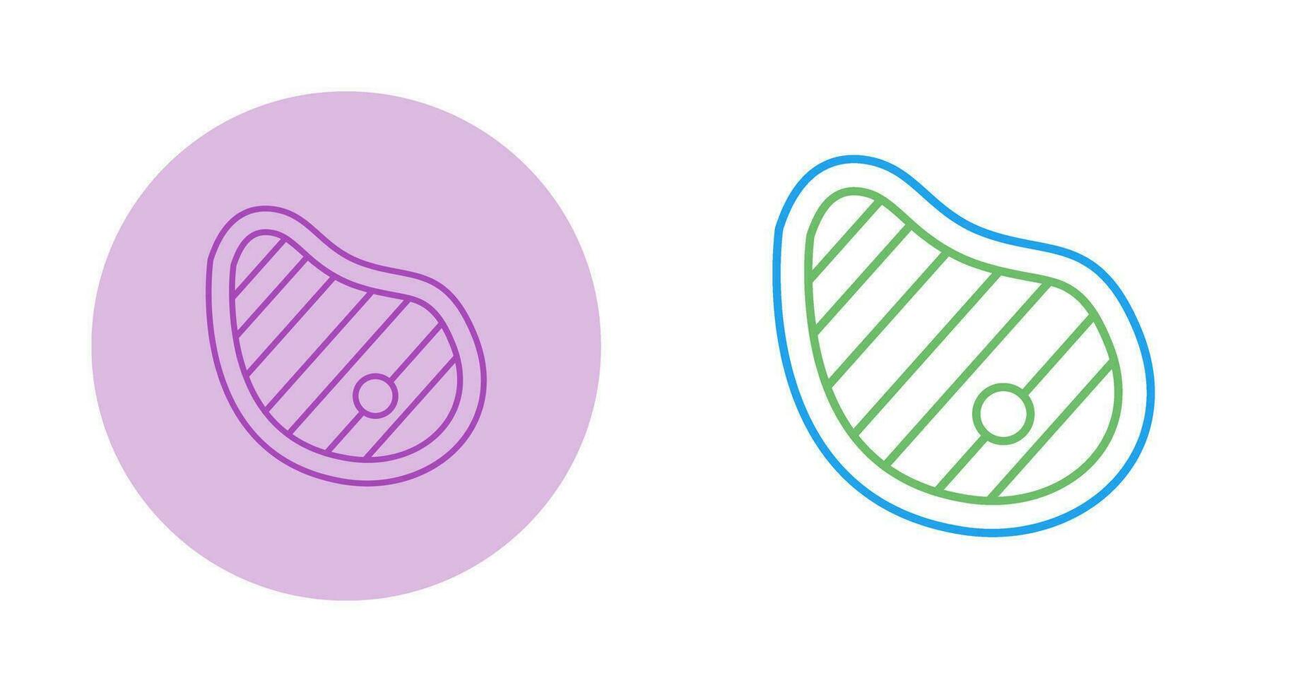 Steak Vector Icon