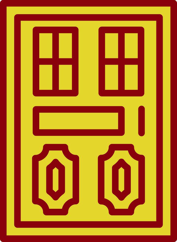 Door Vector Icon Design