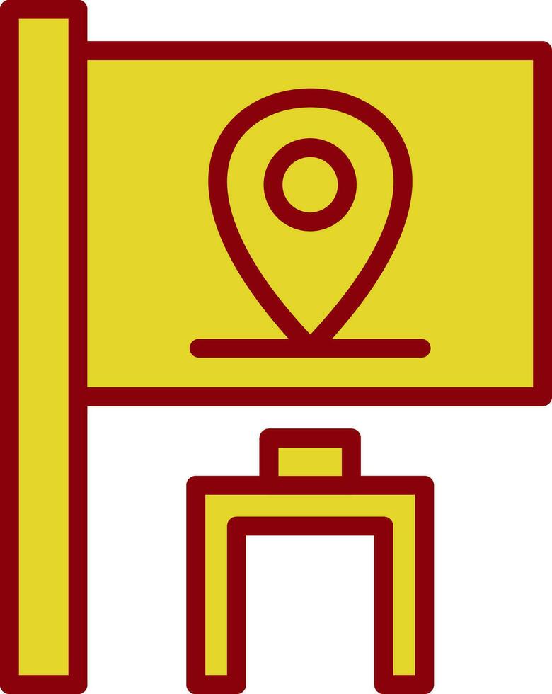 Checkpoint Vector Icon Design