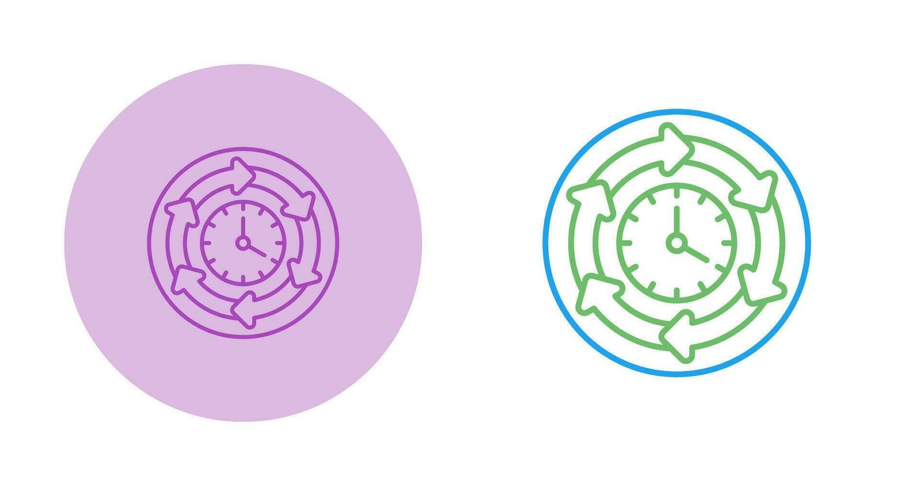 Processing Time Vector Icon