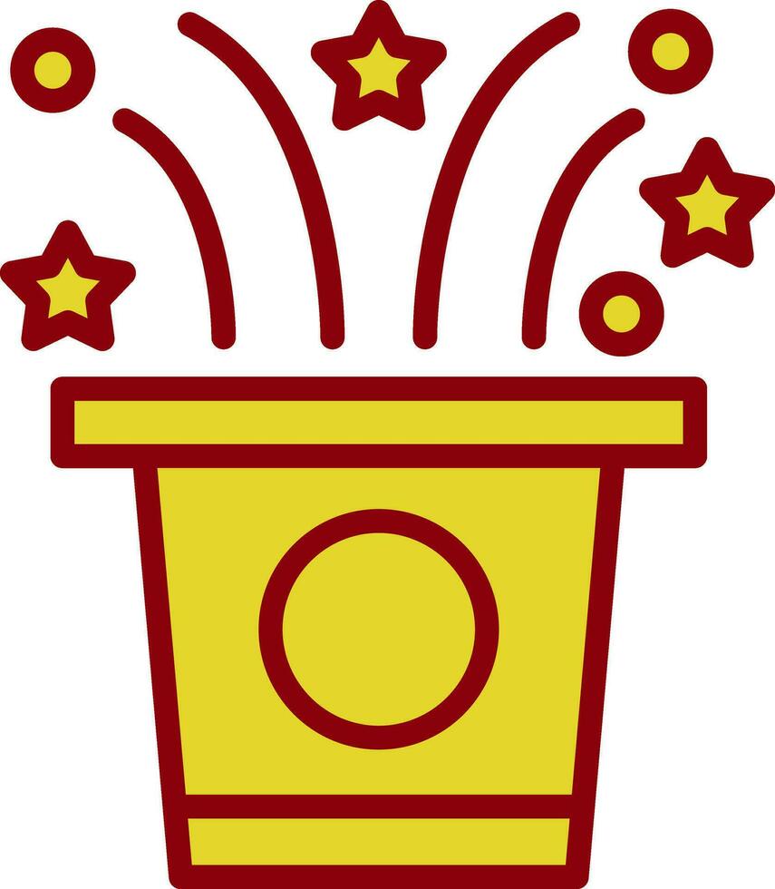 Magic Hat Vector Icon Design