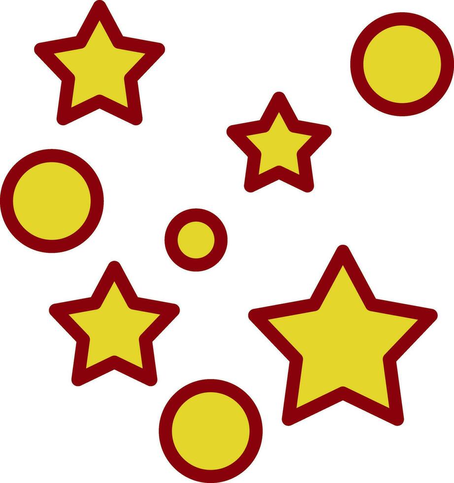 diseño de icono de vector de estrella