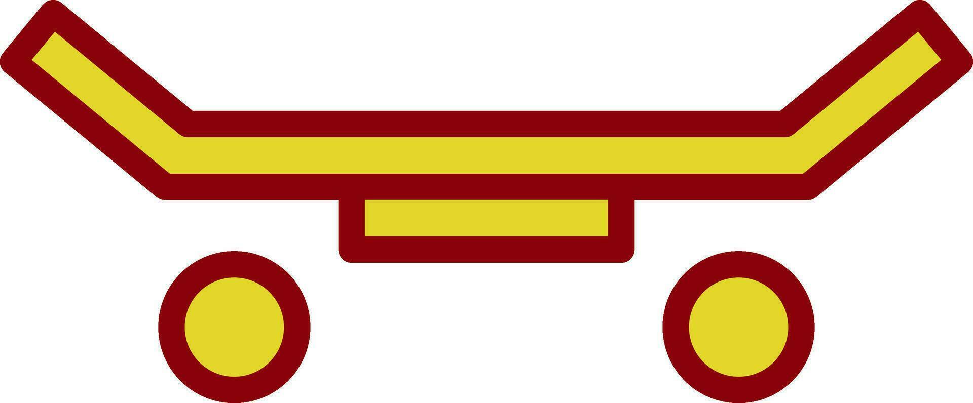 Skateboard Vector Icon Design