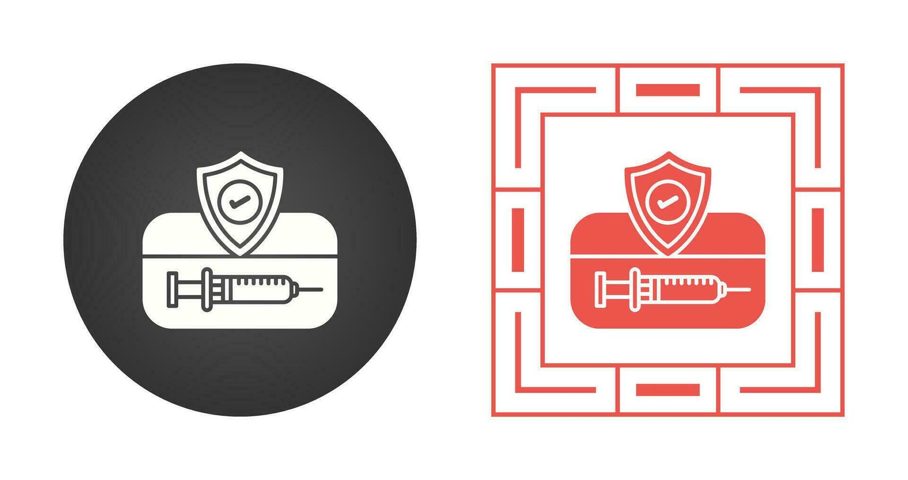 Vaccination Card Vector Icon