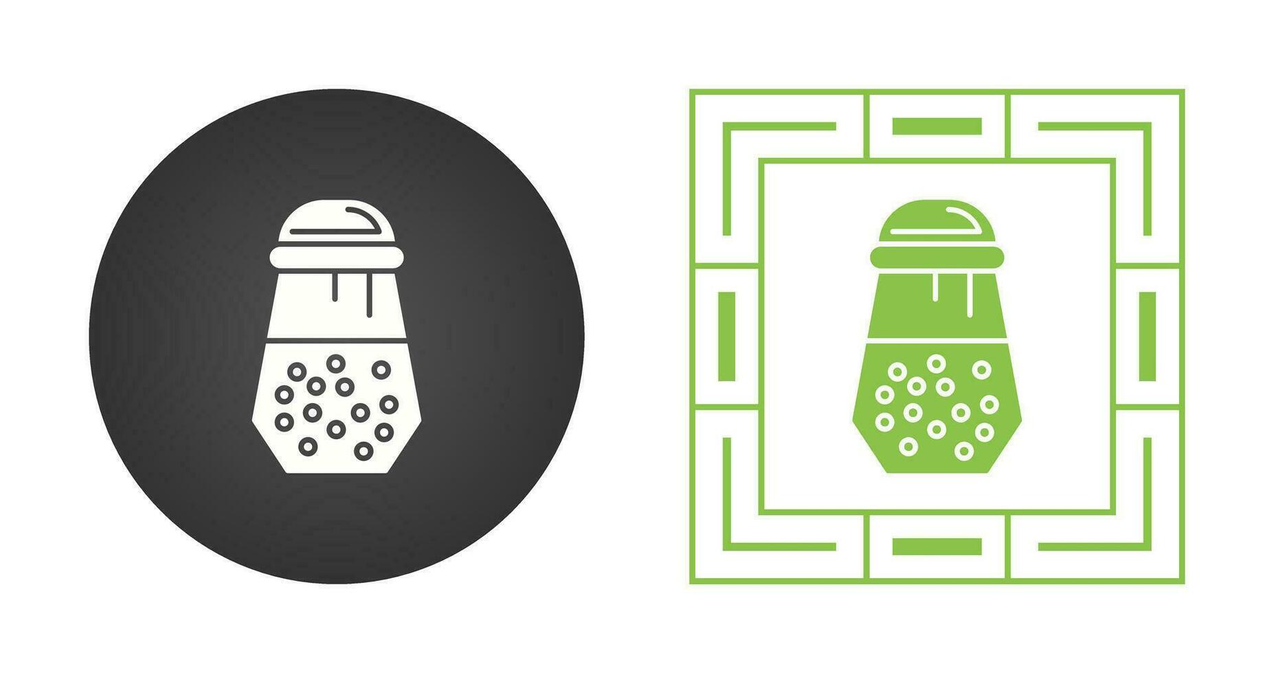 Salt Shaker Vector Icon