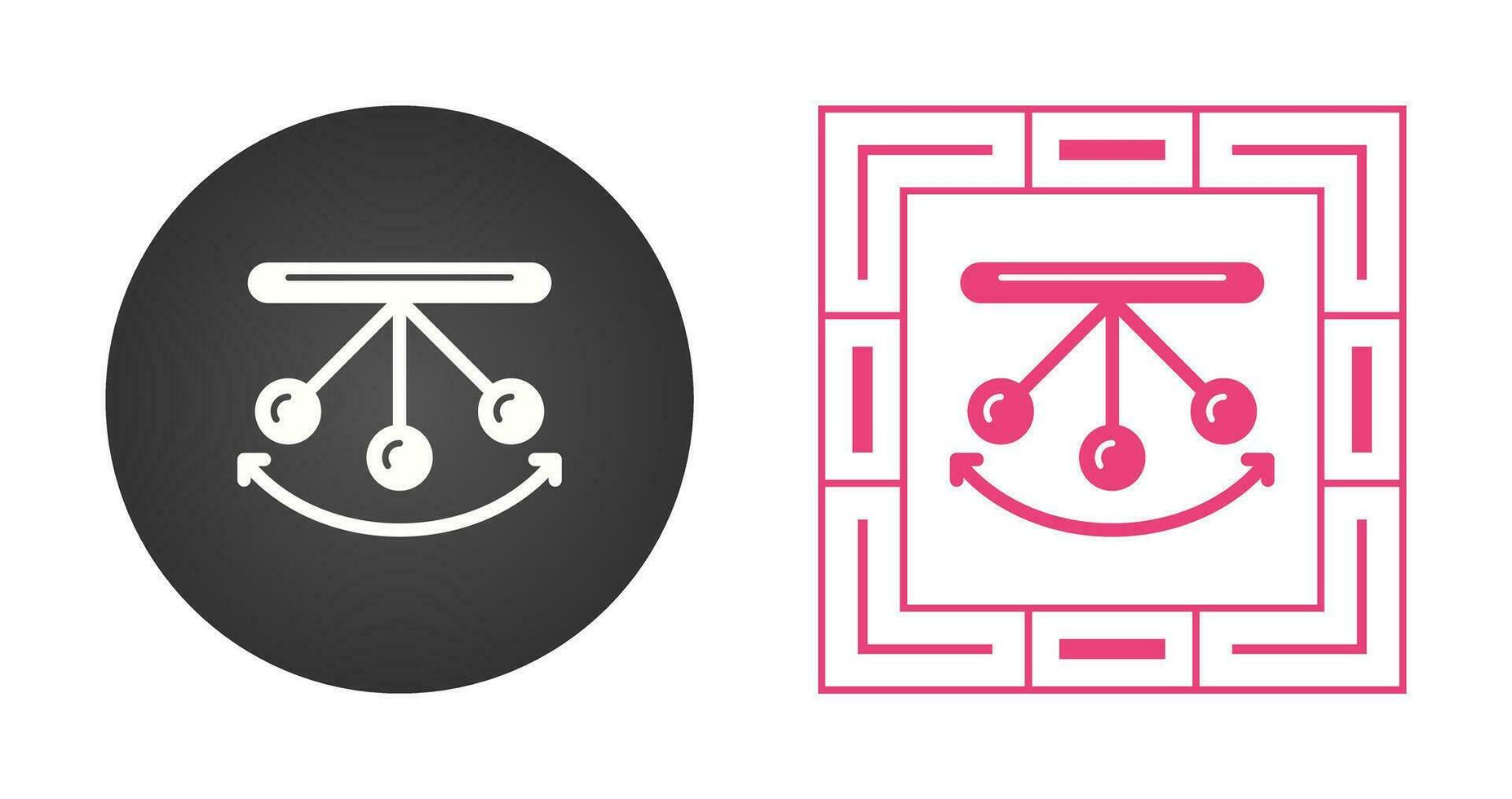 Pendulum Vector Icon