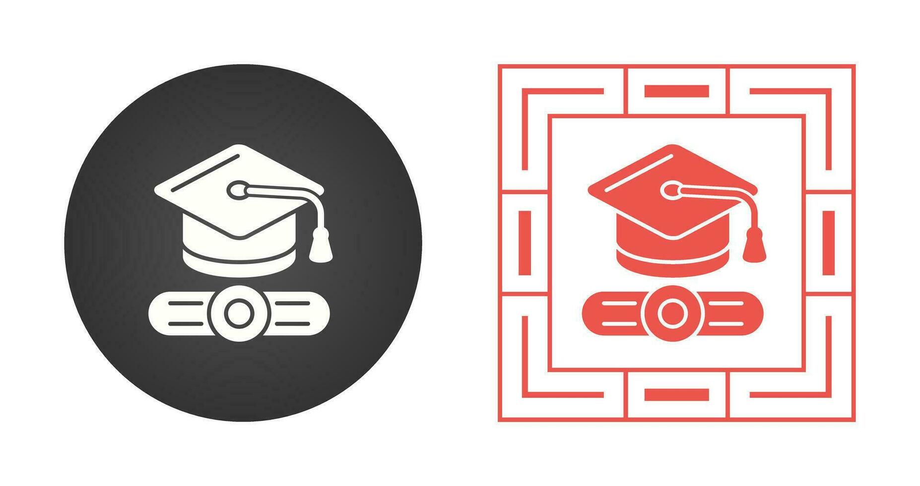 Graduated Vector Icon