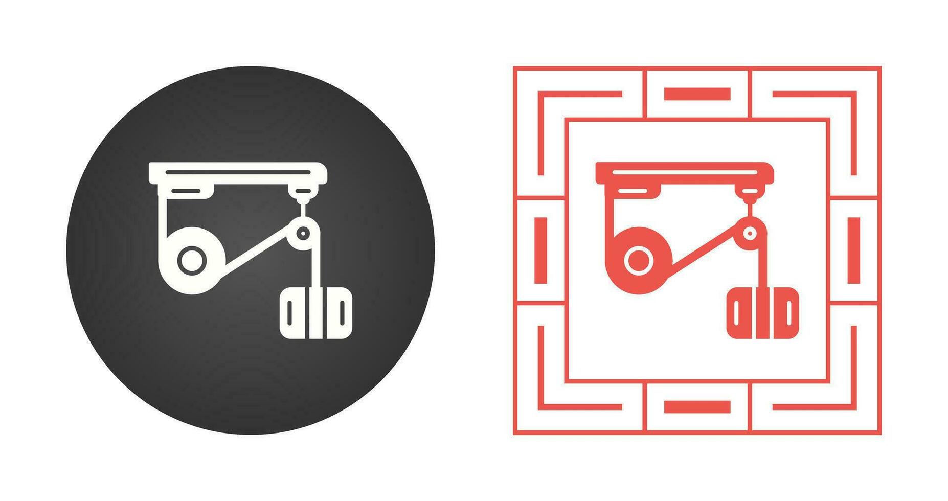 Pulley Vector Icon
