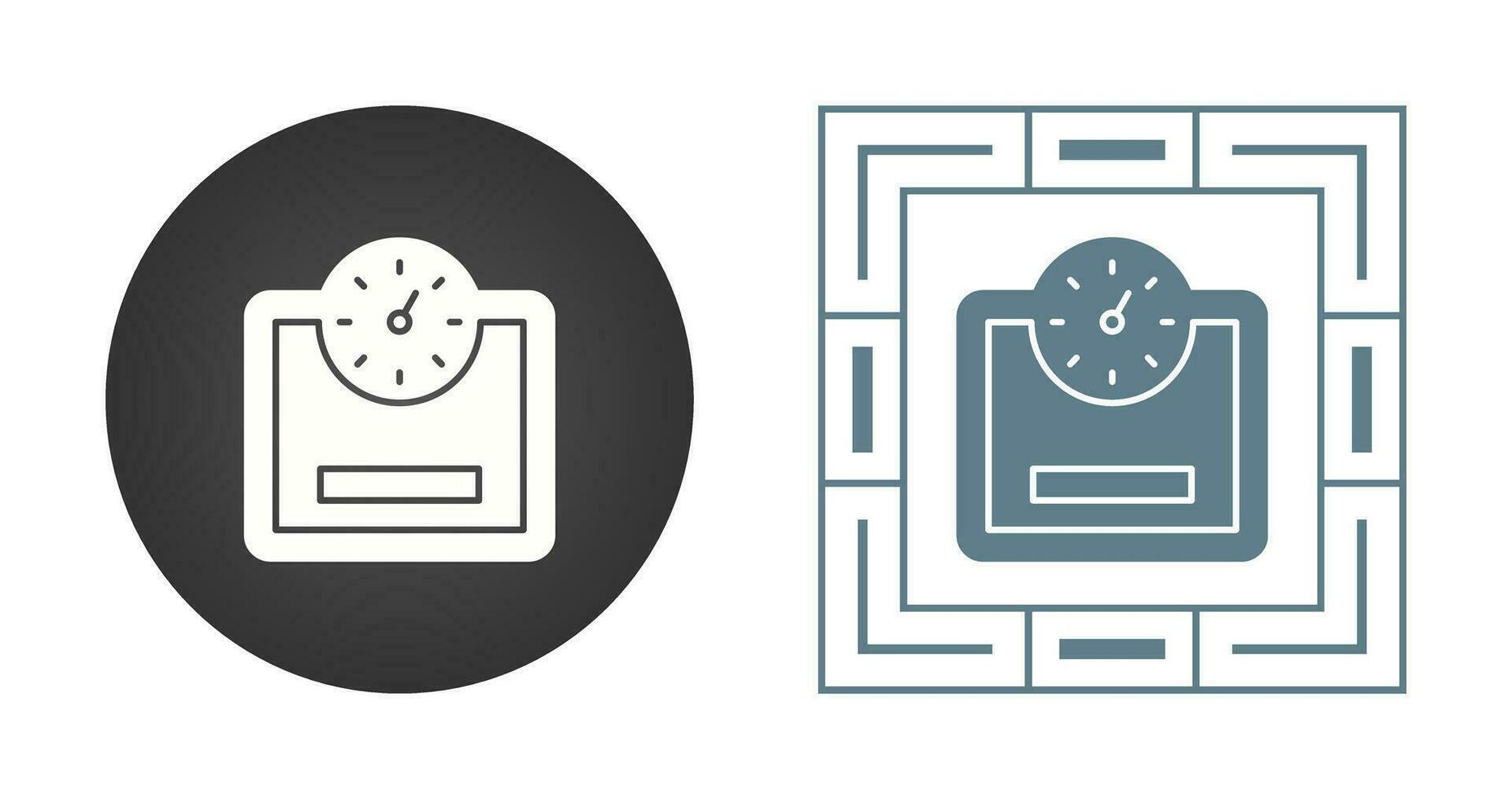 Weight Machine Vector Icon
