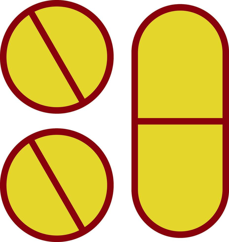 Pills Vector Icon Design