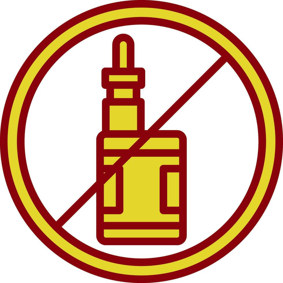 Quit Smoking Vector Icon Design