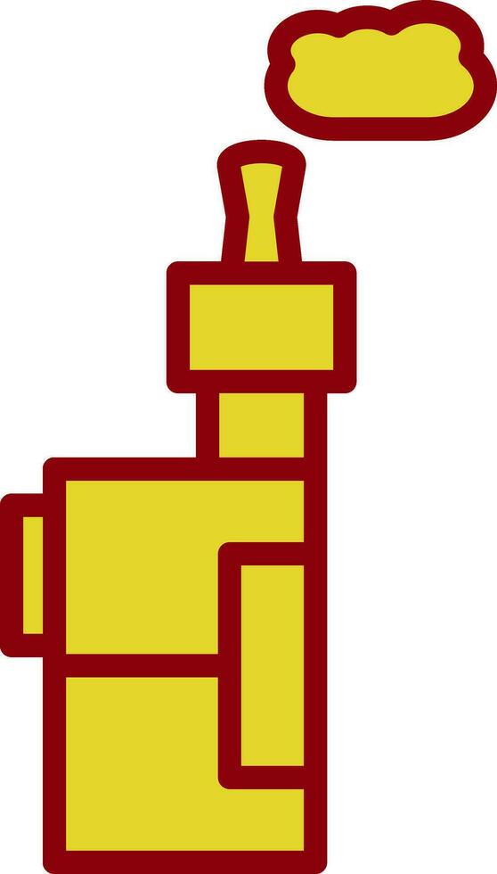 Electronic Cigarette Vector Icon Design