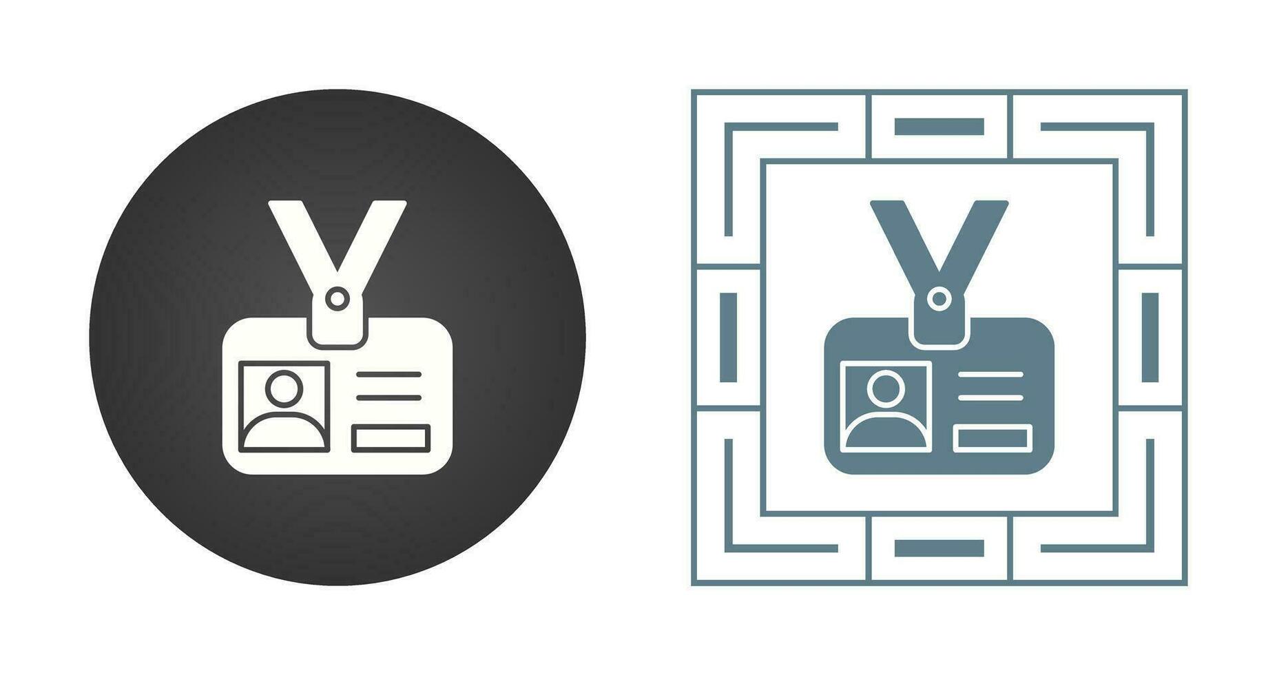 Id Card Vector Icon