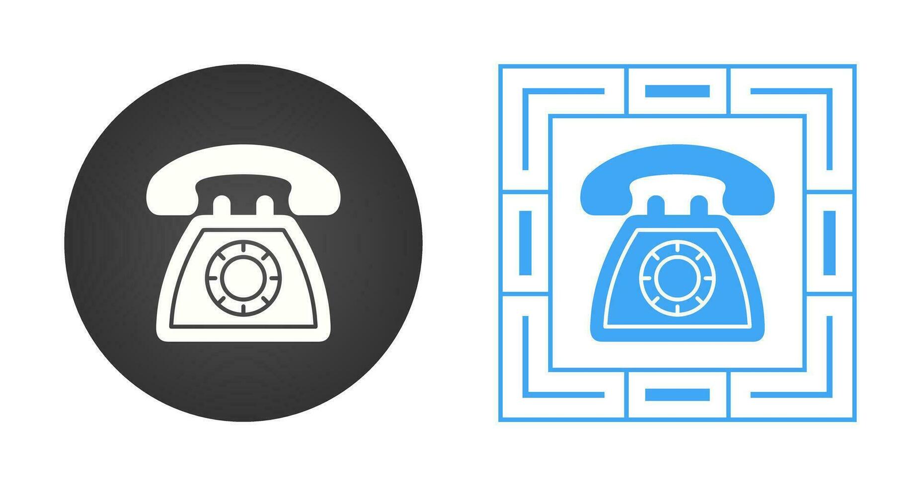 Telephone Vector Icon