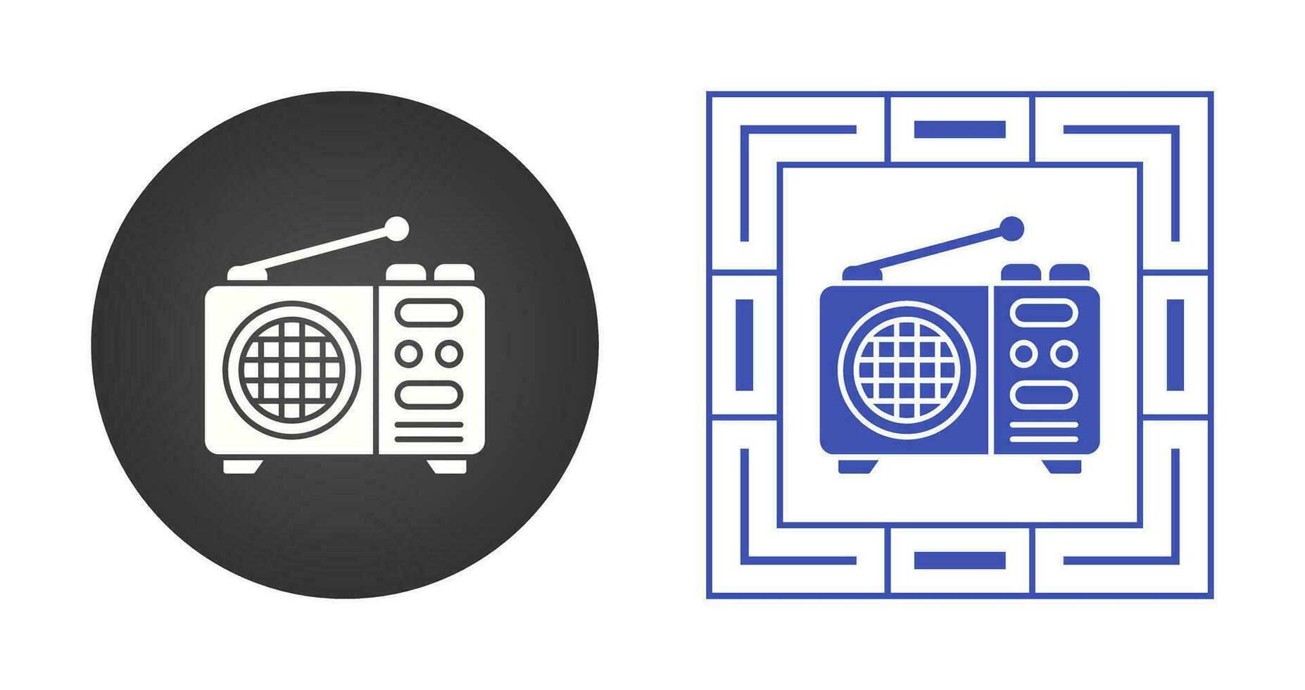 Radio Vector Icon
