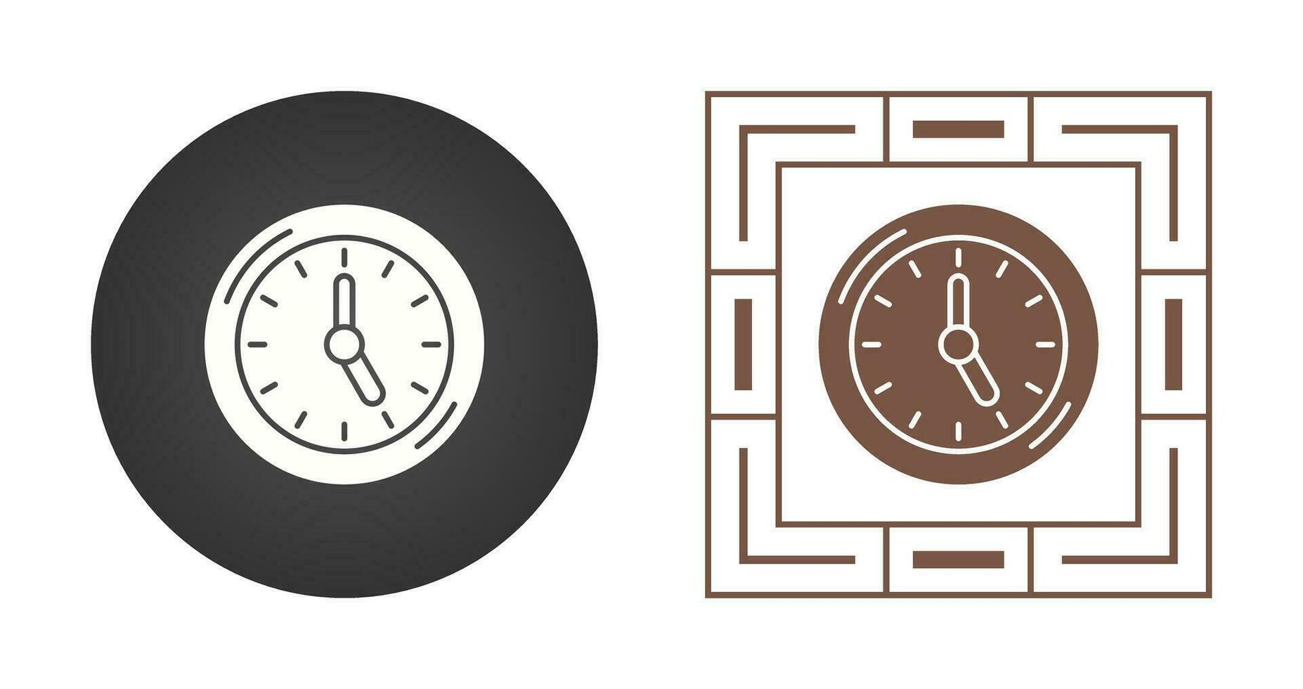 Clock Vector Icon