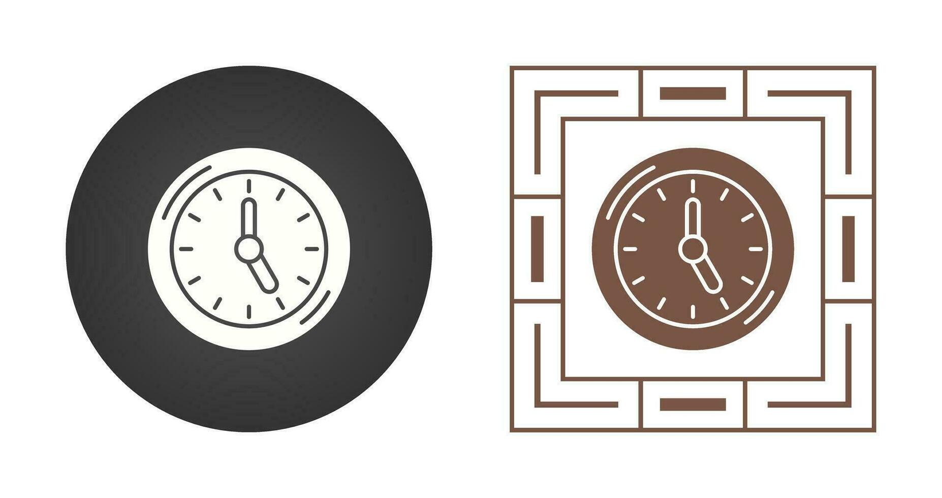 Clock Vector Icon