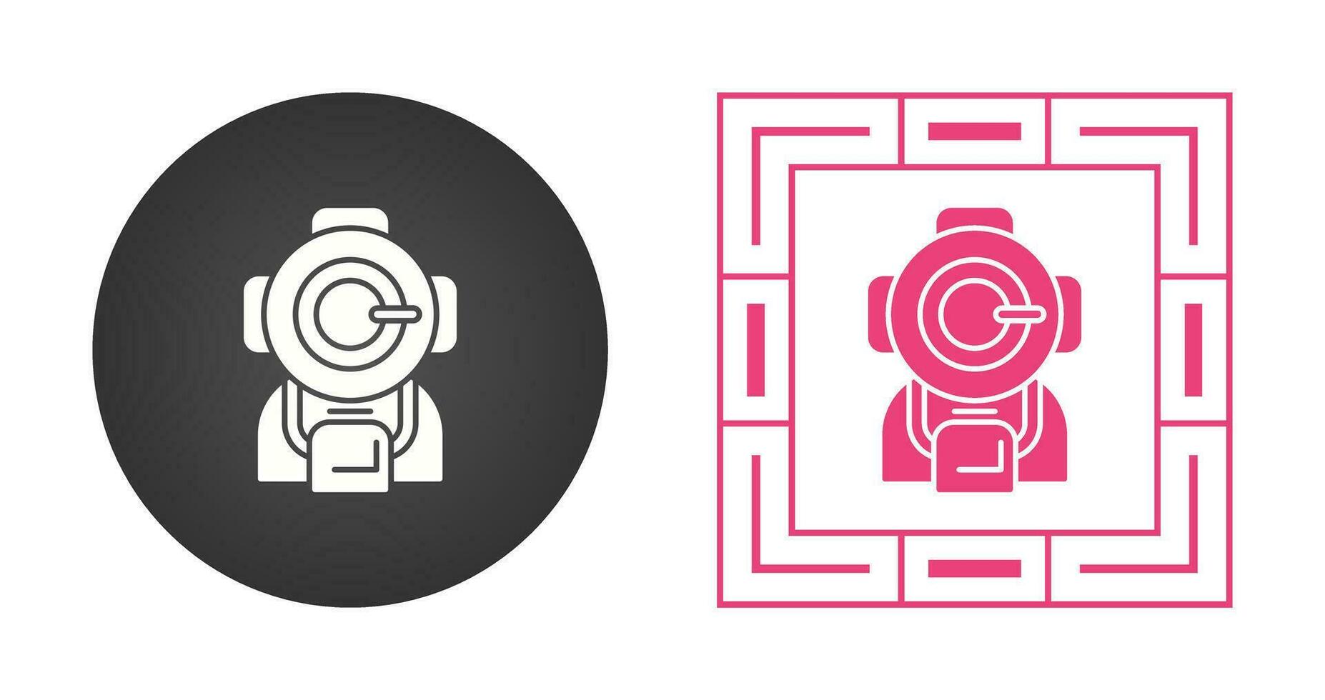 Diving Helmet Vector Icon