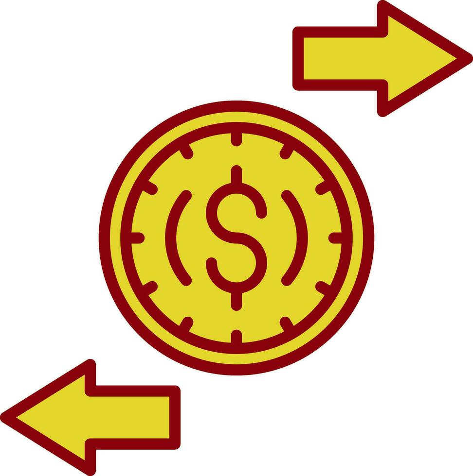 Exchange Rate Vector Icon Design