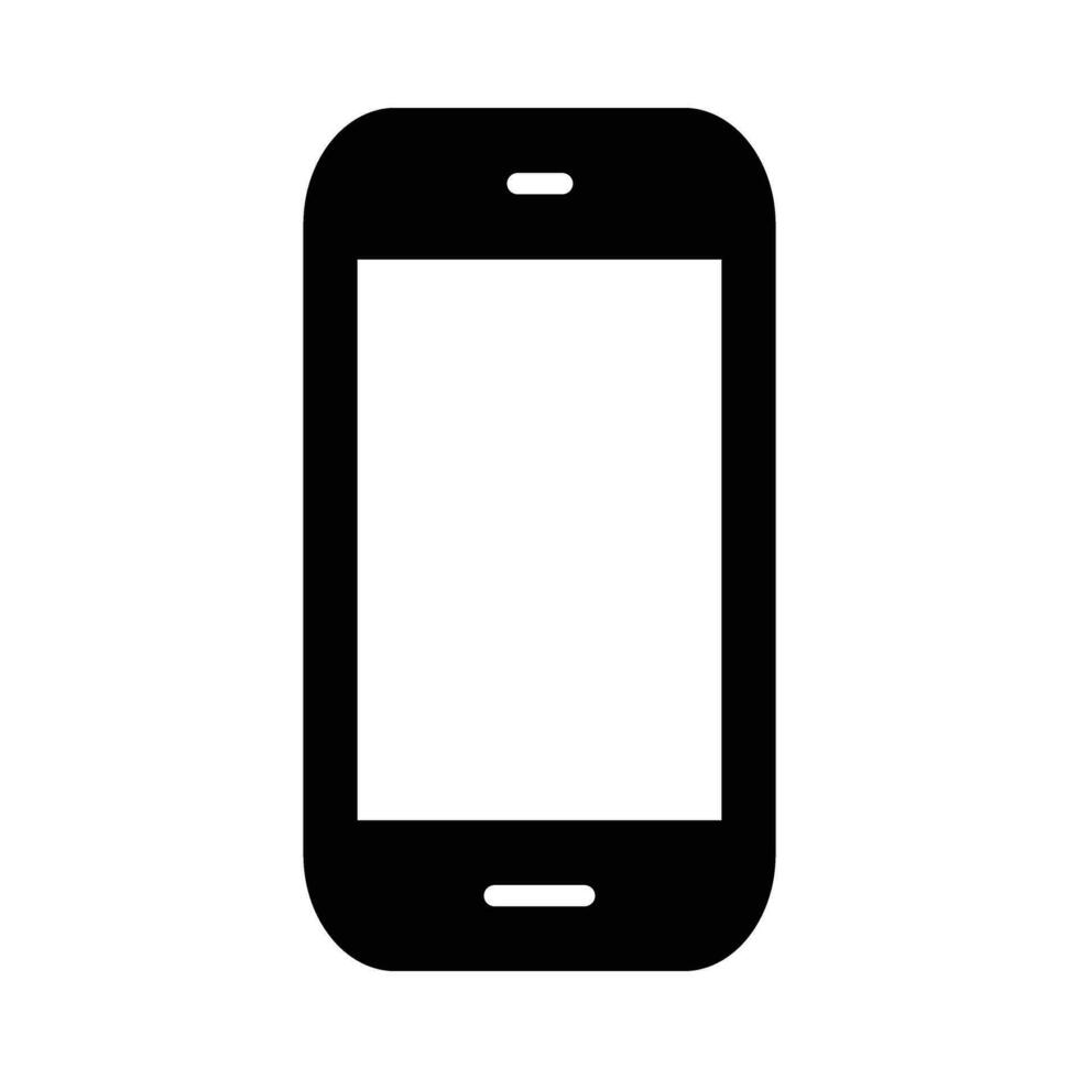 Mobile Vector Glyph Icon For Personal And Commercial Use.