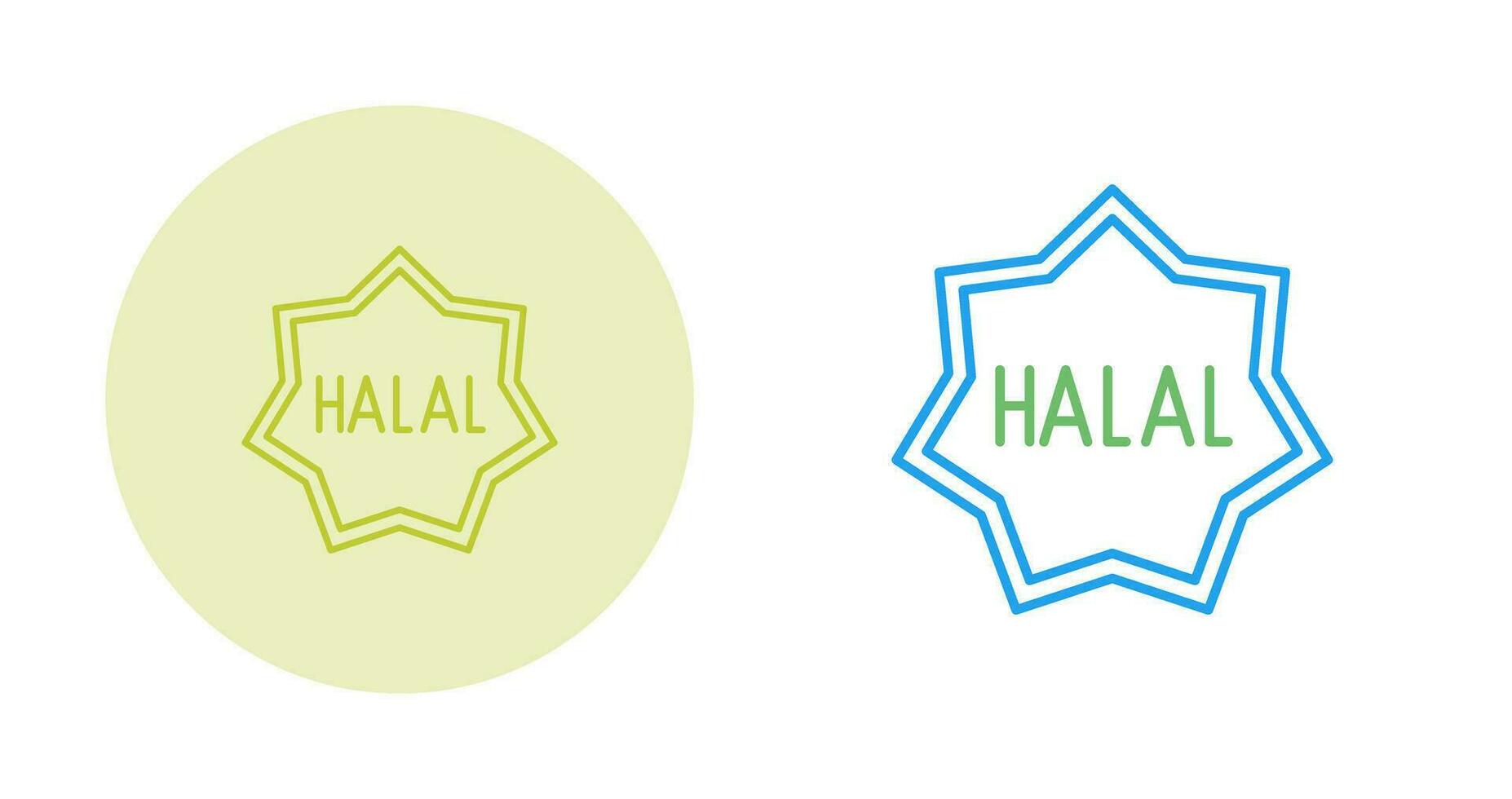 Halal Vector Icon