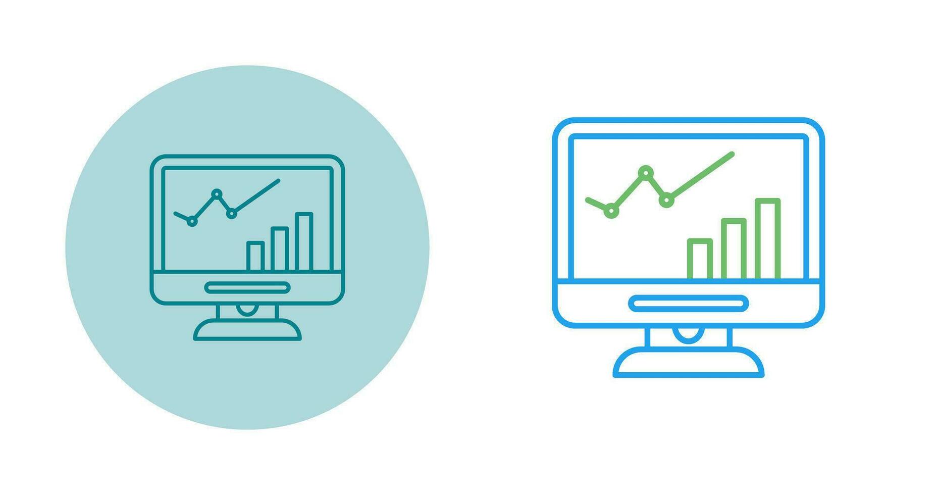 Lcd Growth Vector Icon