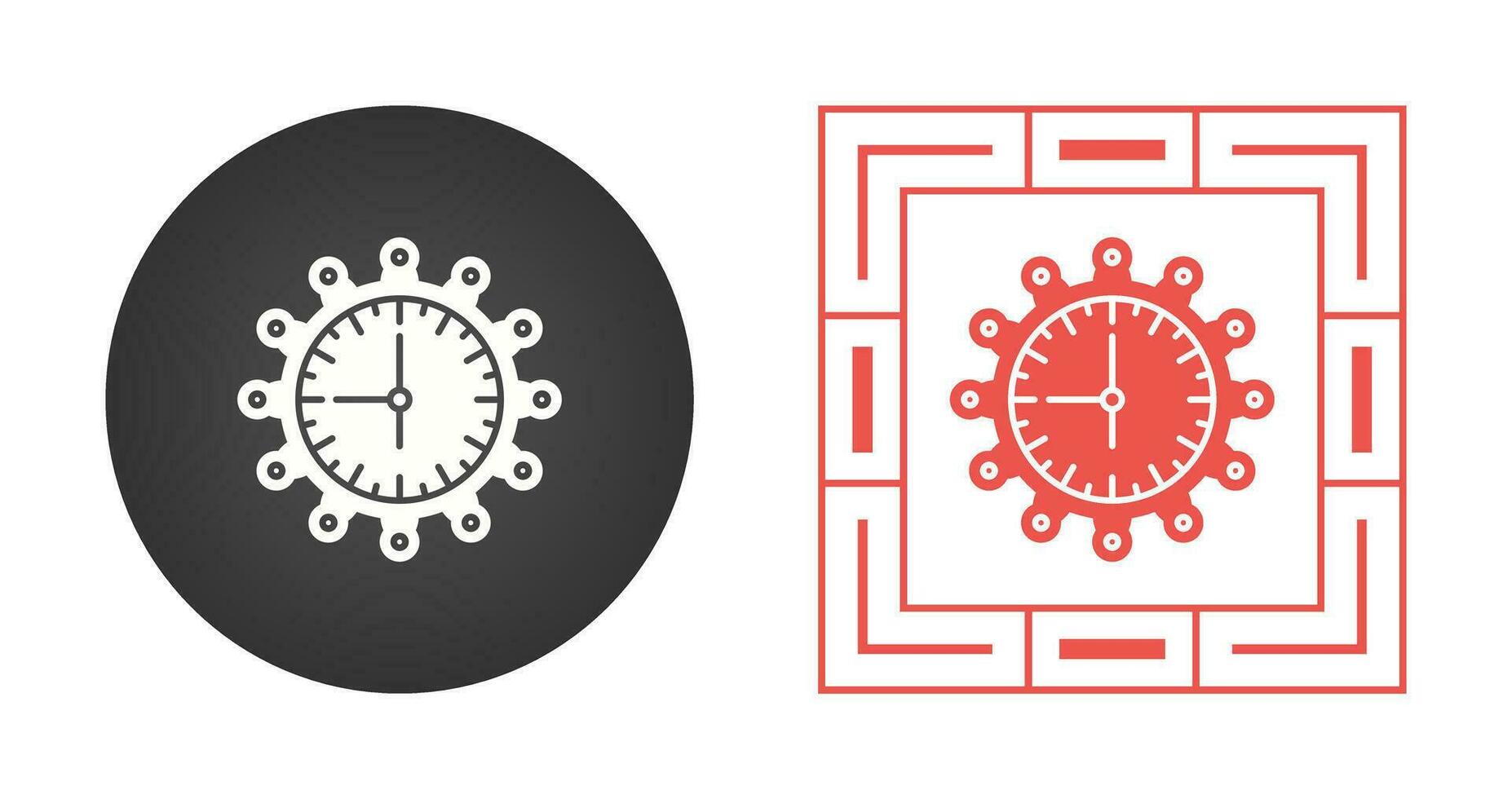 Clock Vector Icon