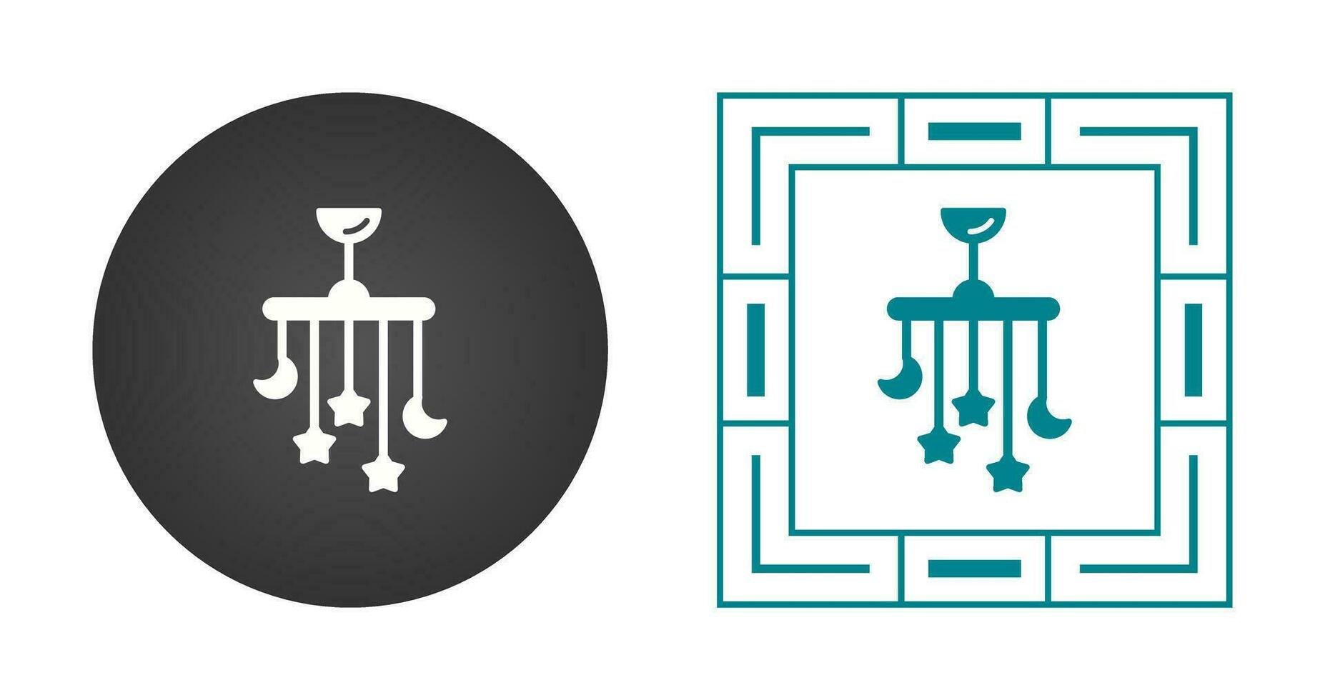 Crib Toy Vector Icon