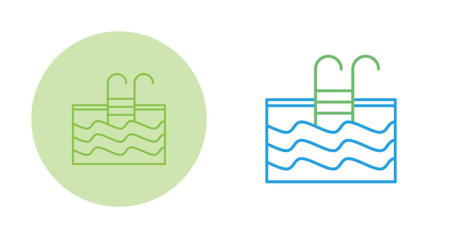 Swimming Pool Vector Icon