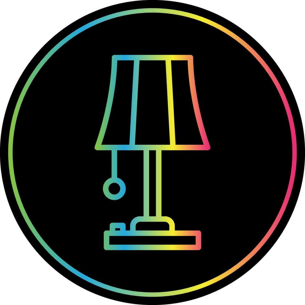Lamp Vector Icon Design