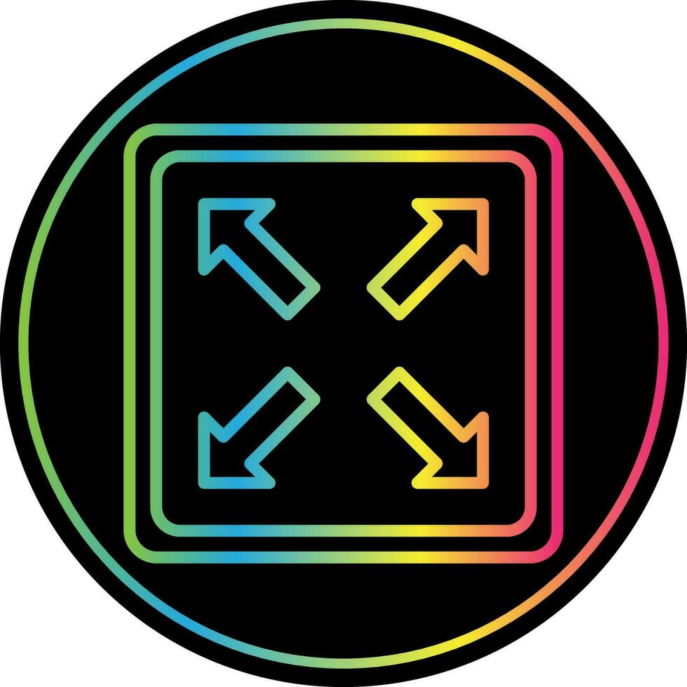 Expand Vector Icon Design