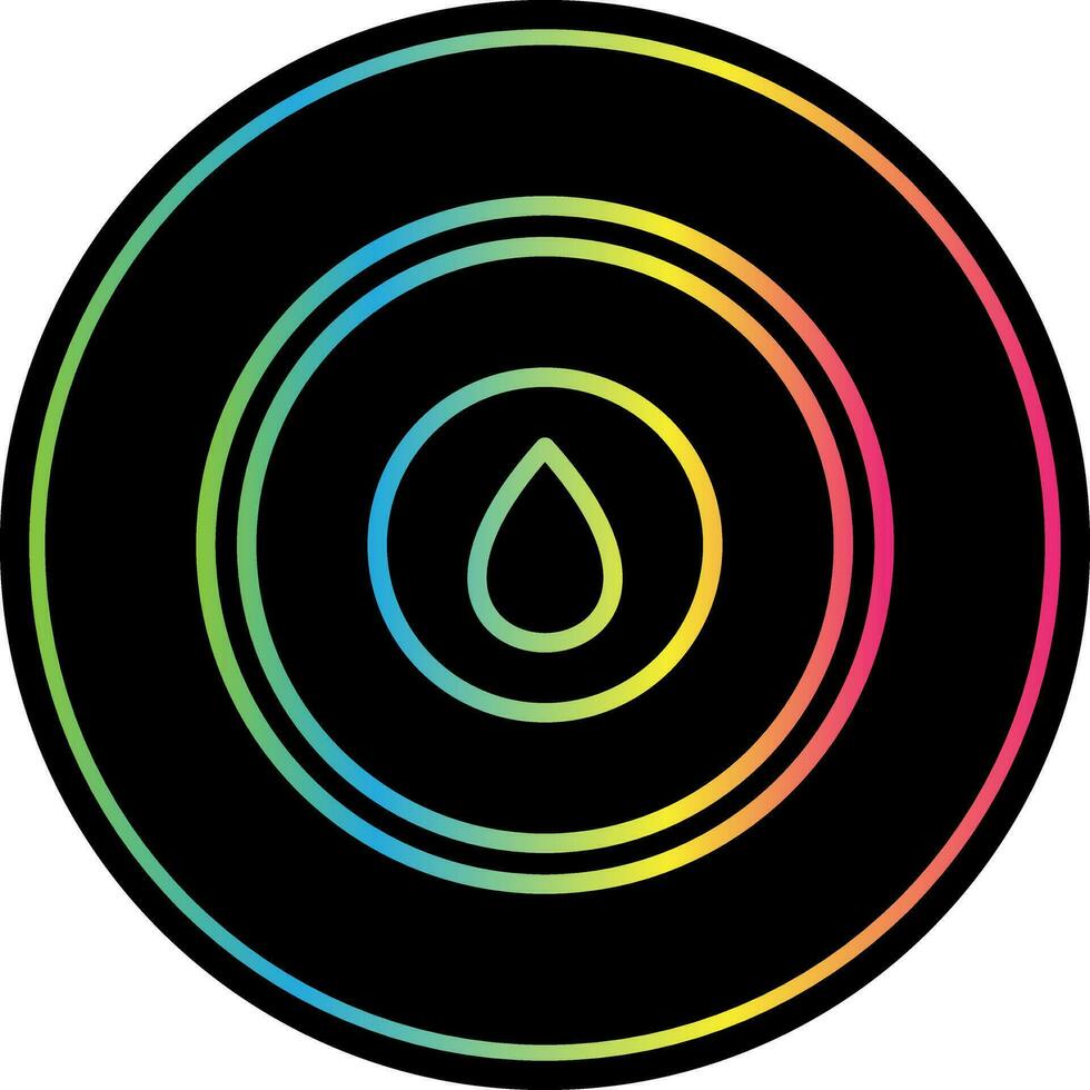 Waterdrop Vector Icon Design