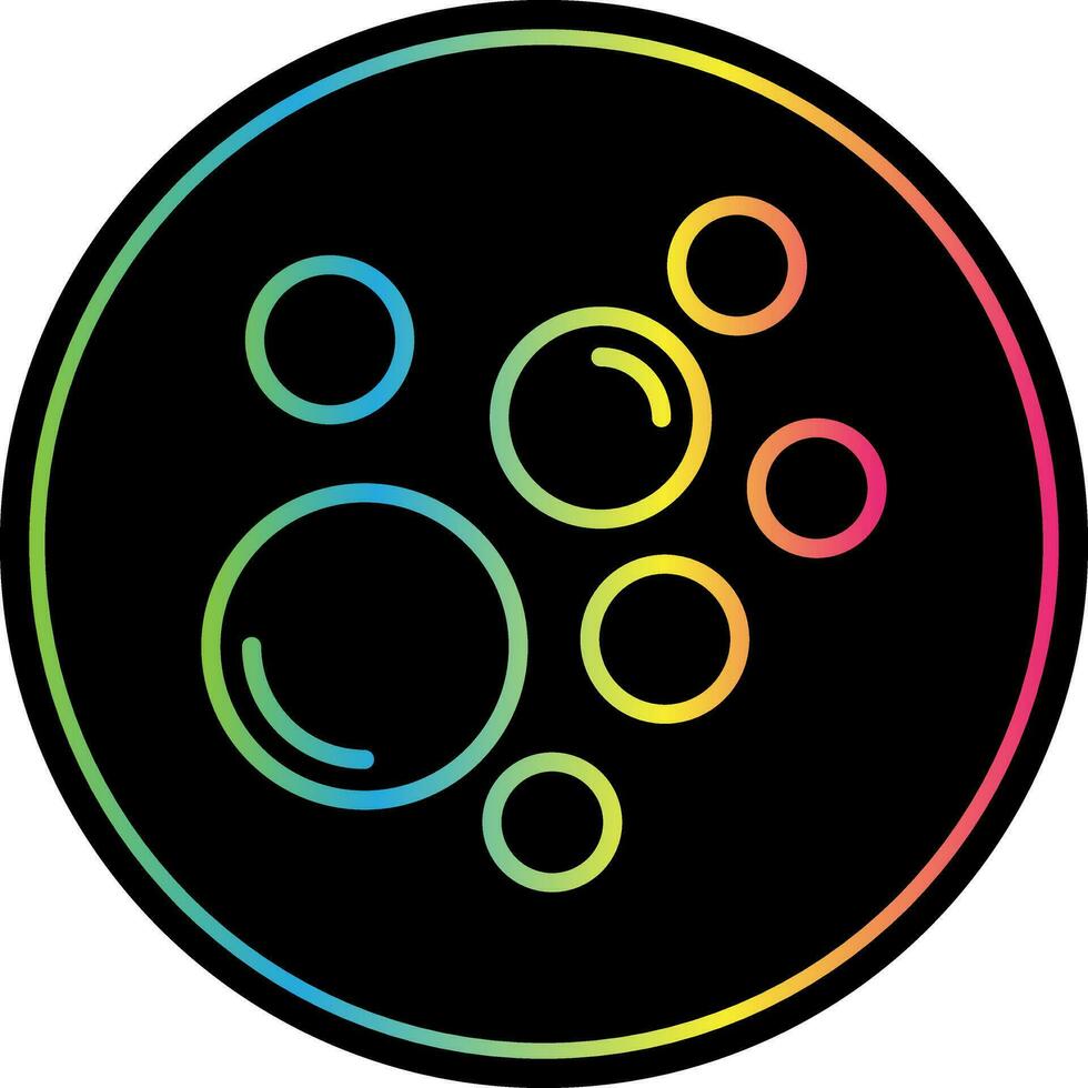 Bubbles Vector Icon Design