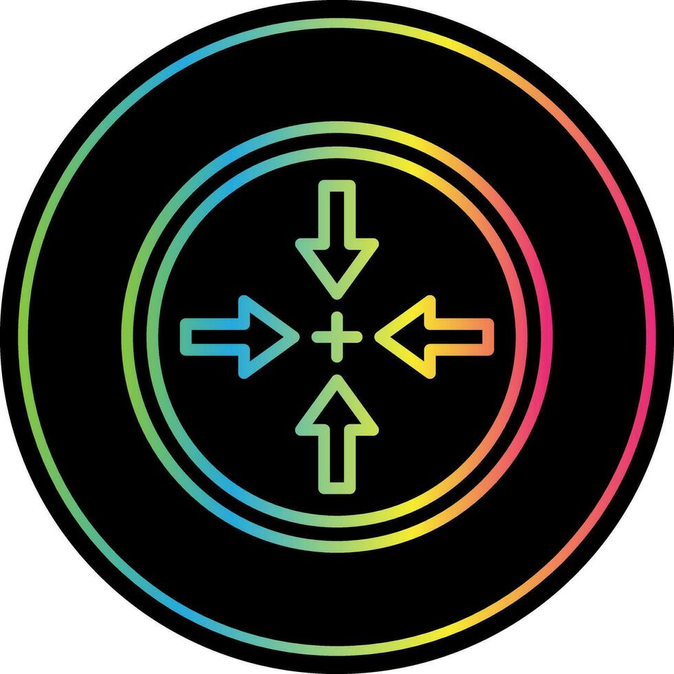 Shrink Vector Icon Design