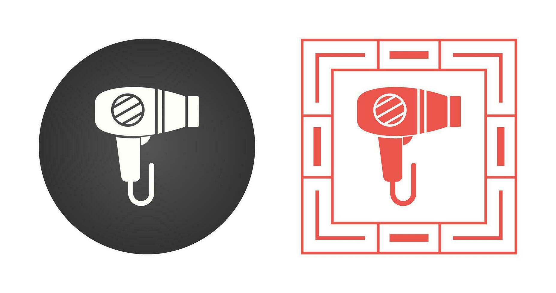 Hair Dryer Vector Icon