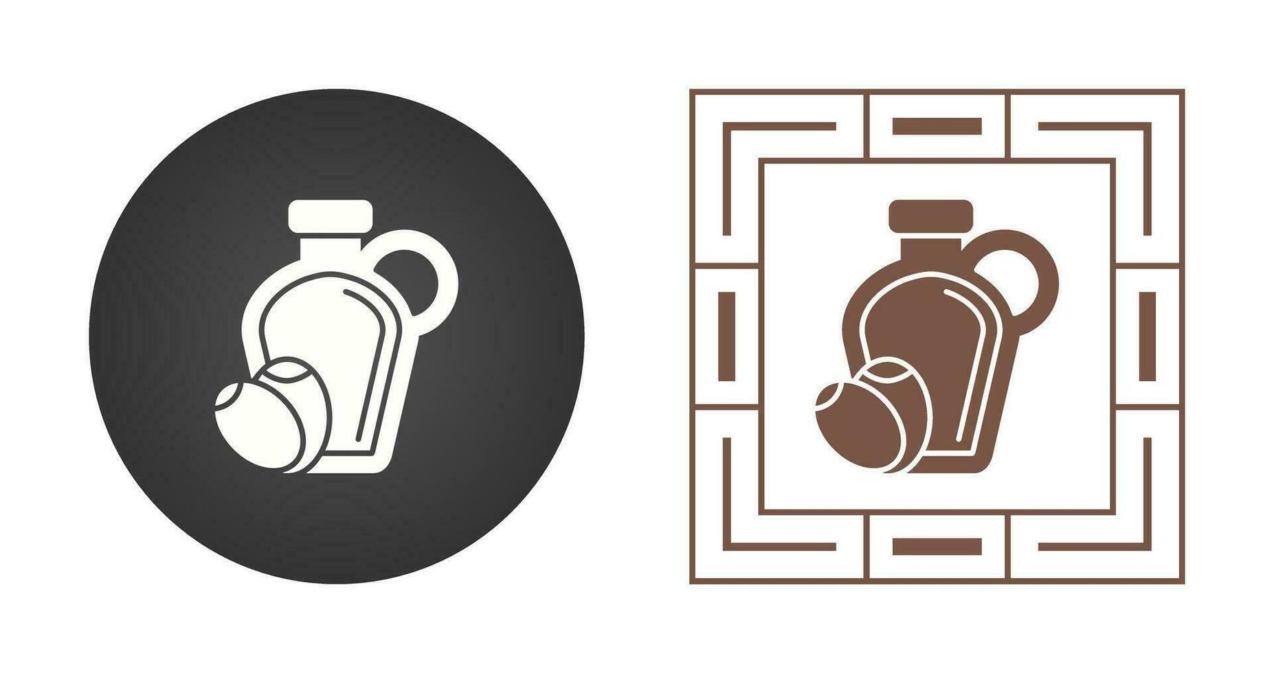 Olive Oil Vector Icon