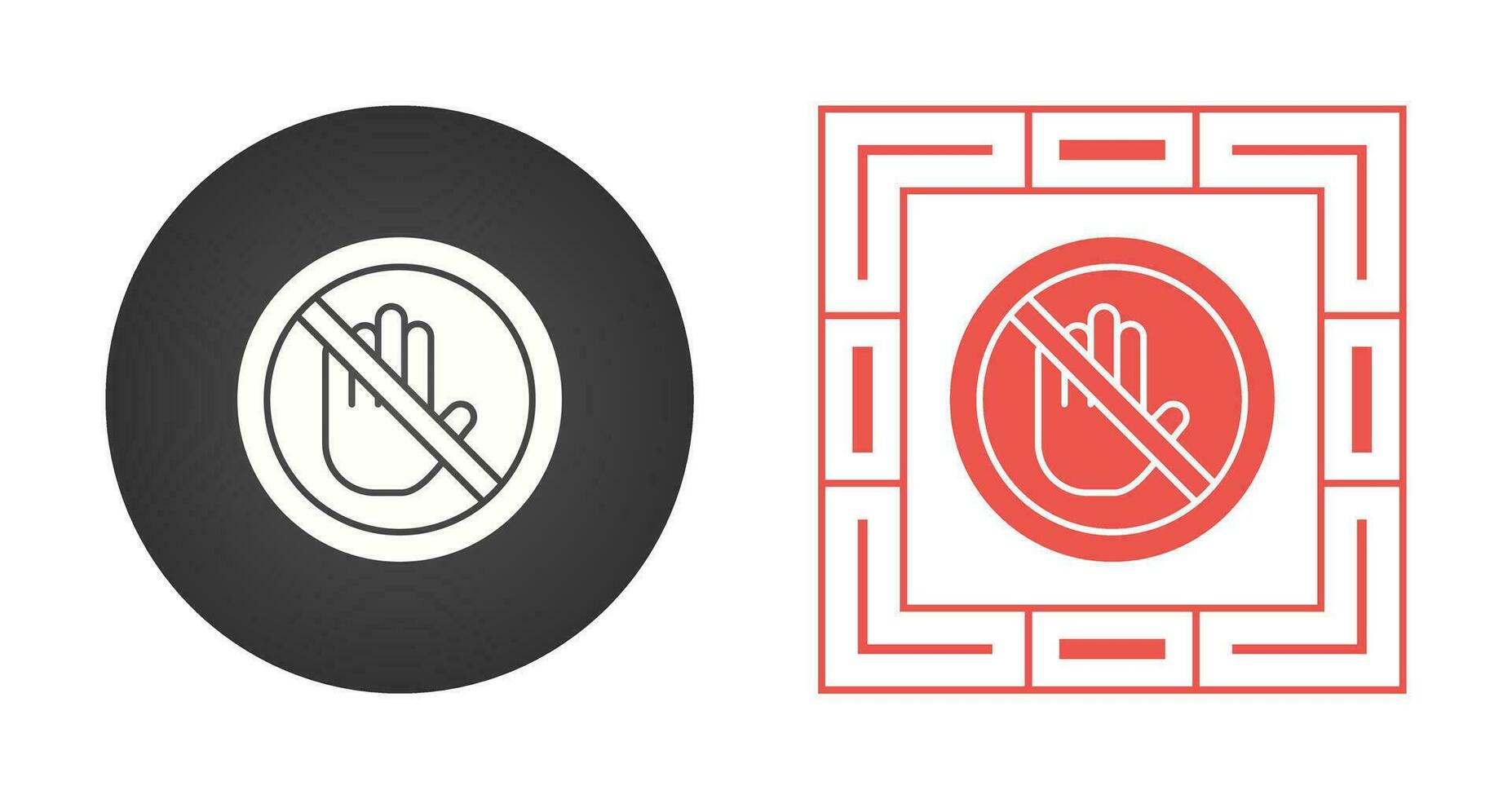 Stop Vector Icon