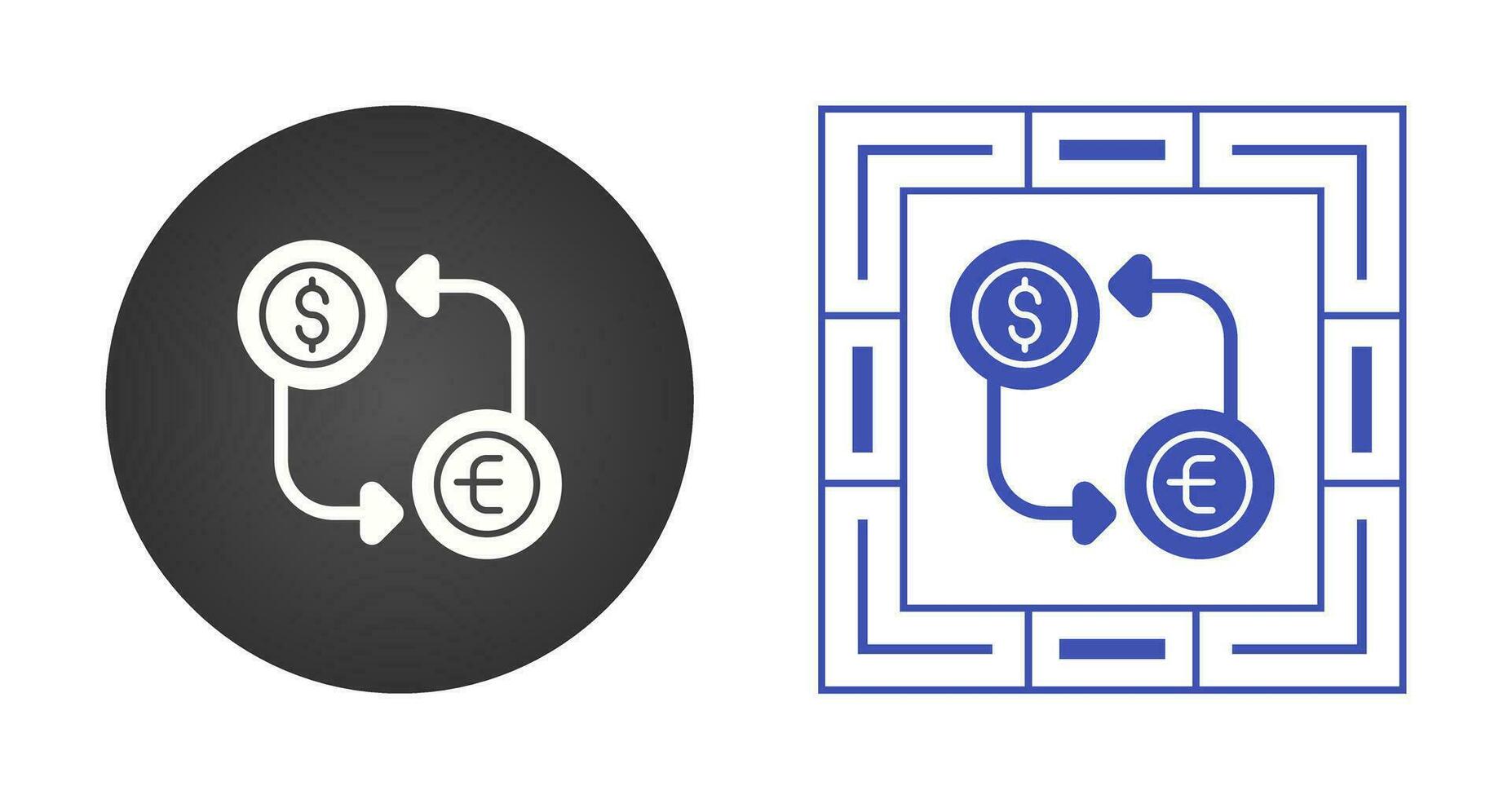 Currency Exchange Vector Icon