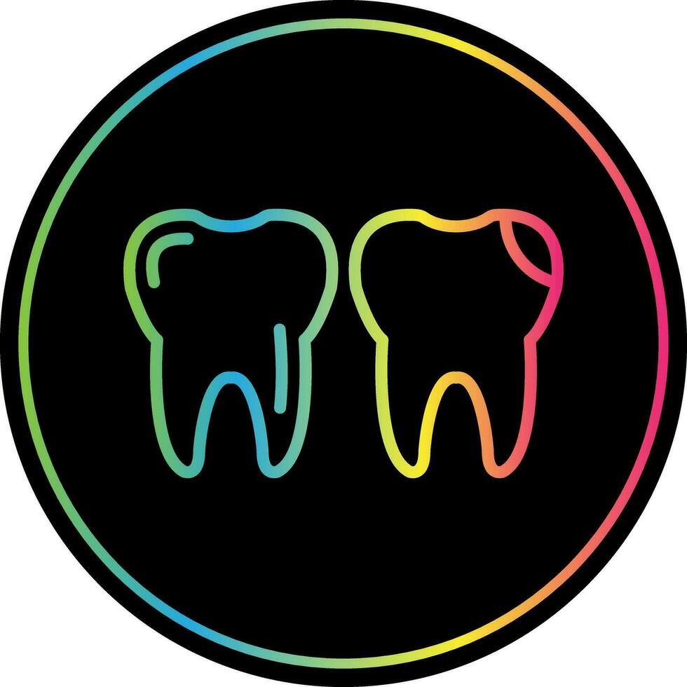 Tooth Vector Icon Design