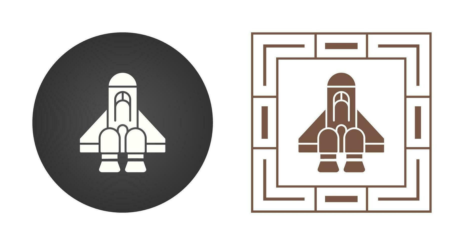 Spaceship Vector Icon