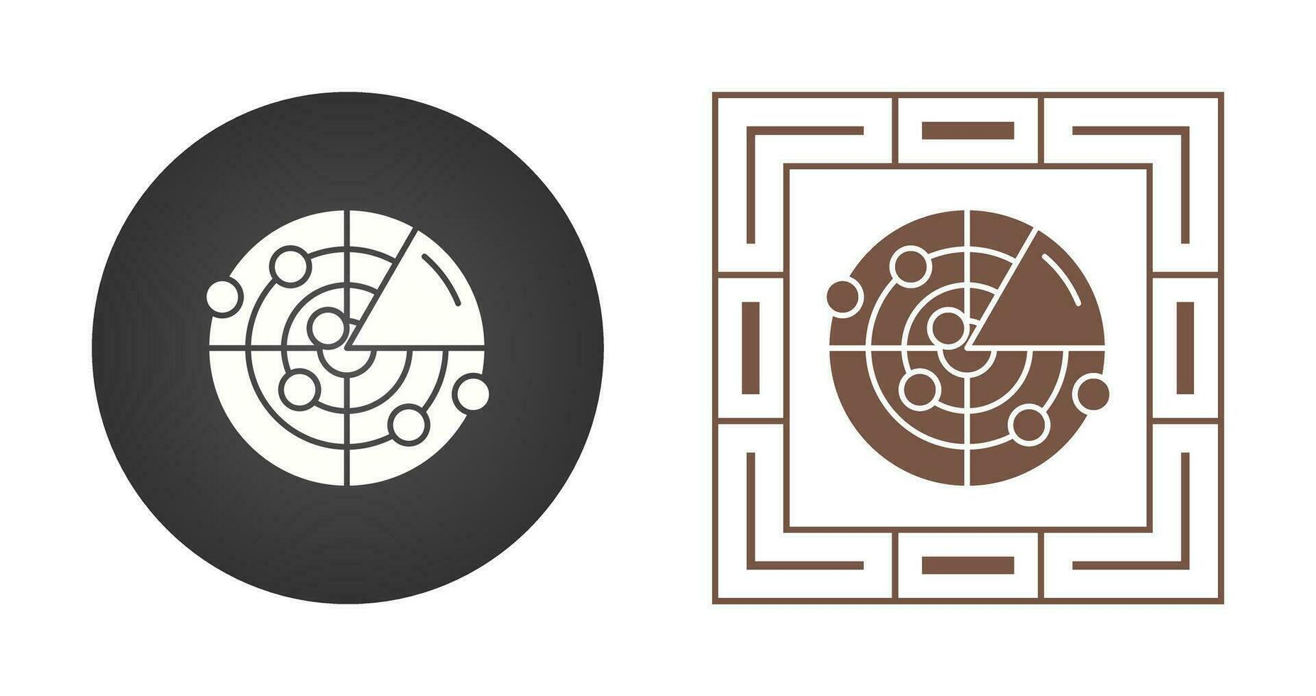 Radar Vector Icon